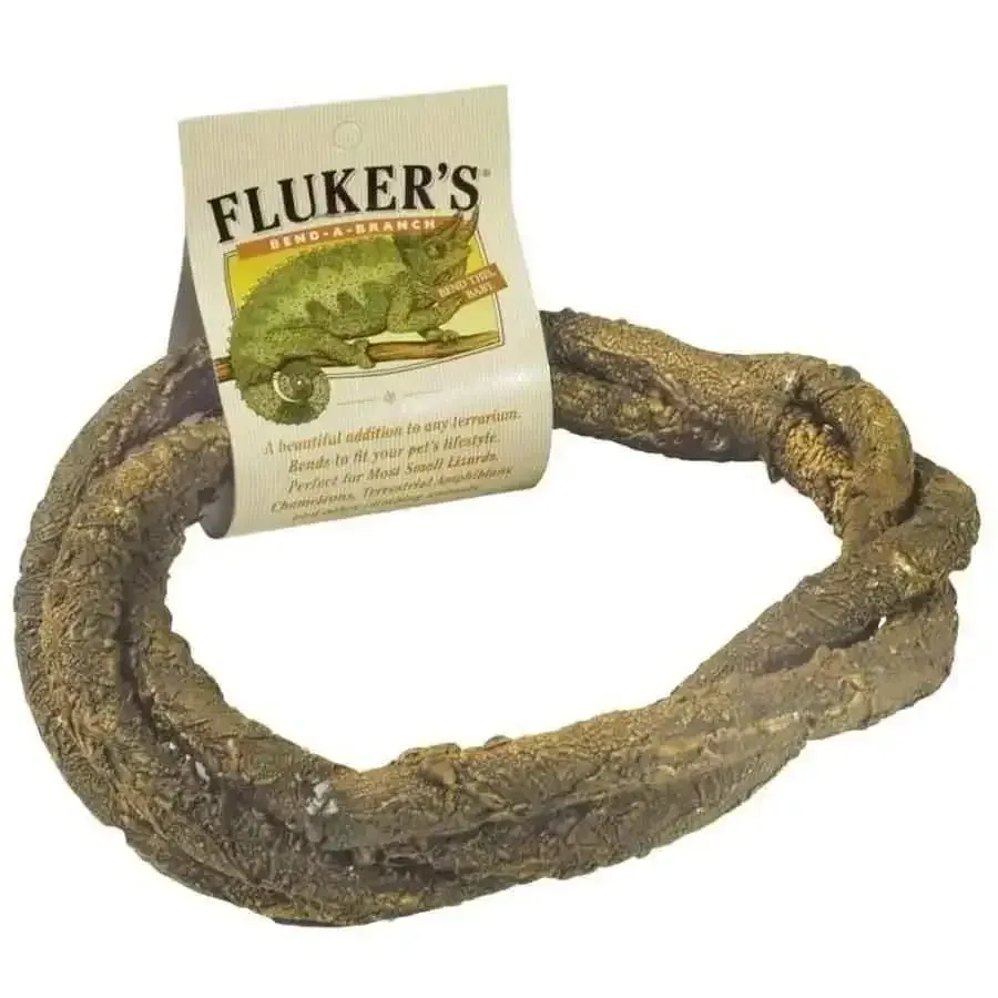 Fluker's Bend-A-Branch for Reptiles Brown