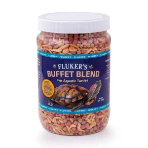 Fluker's Buffet Blend Aquatic Turtle Formula Freeze Dried Food, 12 oz