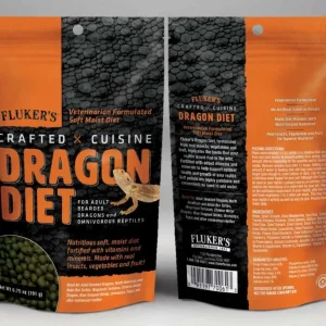 Fluker's Crafted Cuisine Adult Bearded Dragon Diet Dry Food 1ea/6.75 oz