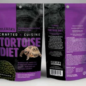 Fluker's Crafted Cuisine Tortoise Diet Dry Food 1ea/6.75 oz