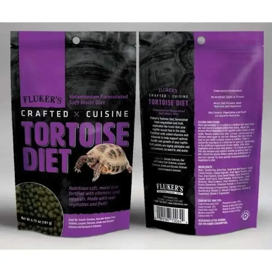 Fluker's Crafted Cuisine Tortoise Diet Dry Food