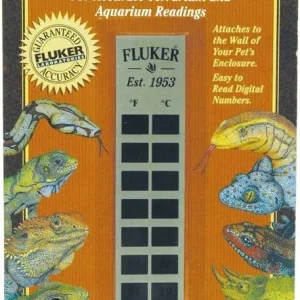 Fluker's Digital Self-Adhesive Thermometer White 1ea