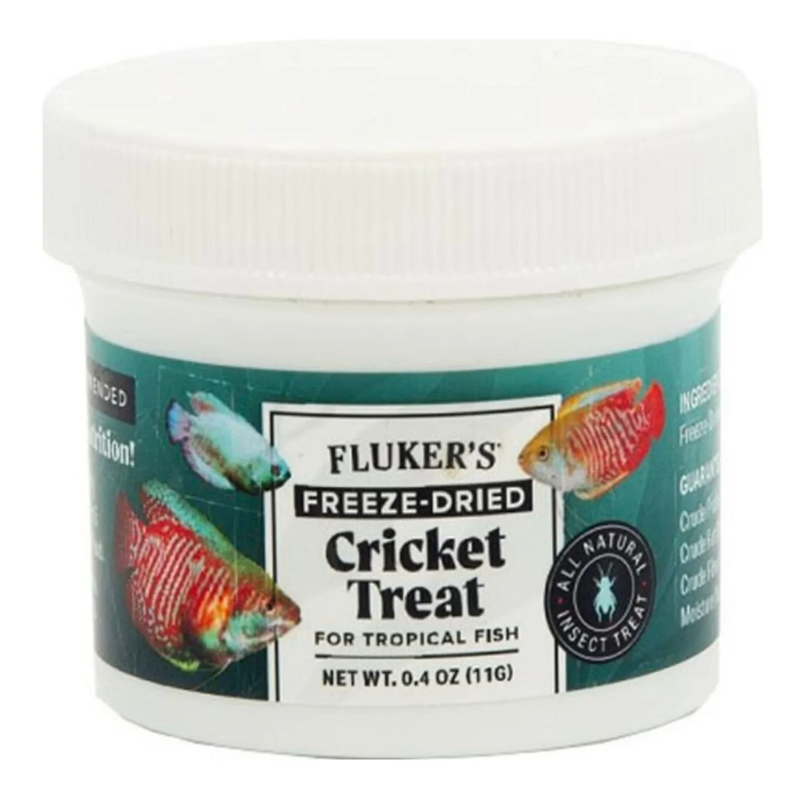 Flukers Freeze Dried Cricket Treat .4oz.
