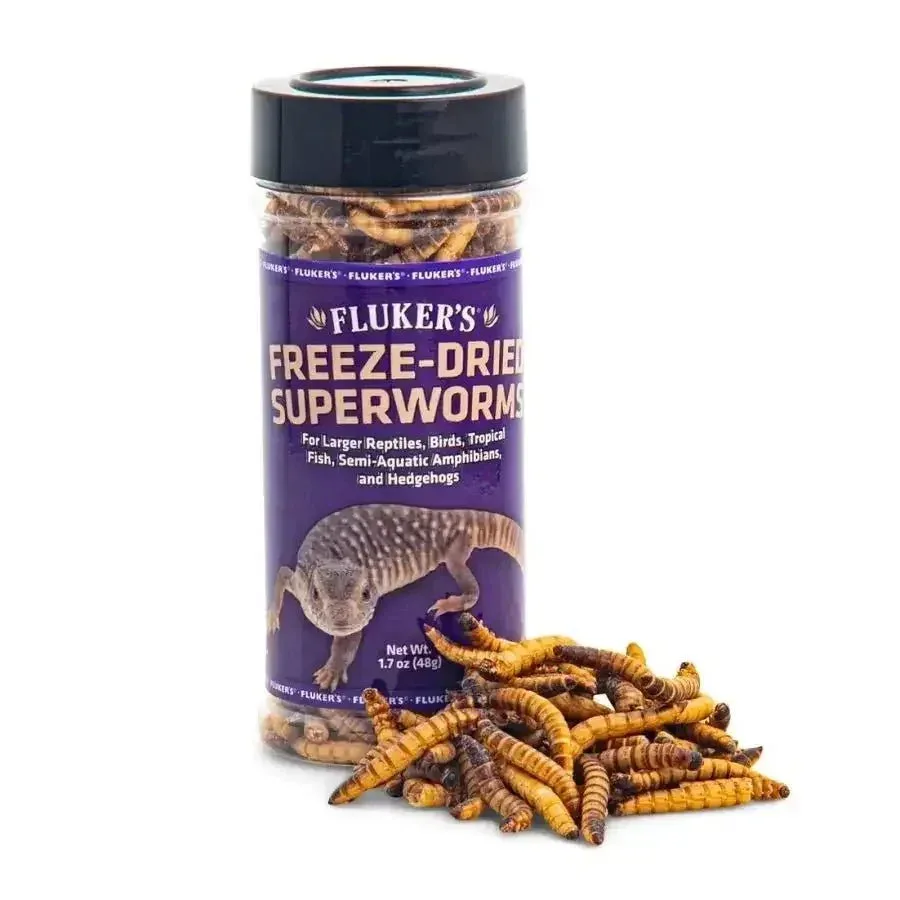 Fluker's Freeze-Dried Superworms Reptile Treats