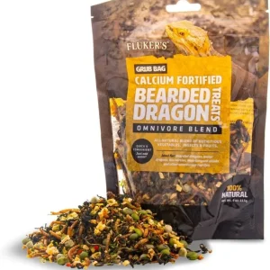 Flukers Grub Bag Calcium Fortified Treats for Bearded Dragons