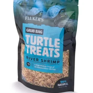 Fluker's Grub Bag Turtle Treat River Shrimp Dry Food 1ea/6 oz