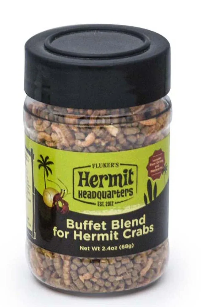 Fluker's Hermit Crab Buffet Blend Dry Food 1ea/2.4 oz