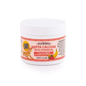 Fluker's Repta Strawberry-Banana Flavored Calcium with Vitamin D3 1ea/2 oz