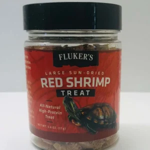 Fluker's Sun-Dried Red Shrimp Reptile Treat, 0.6 Oz
