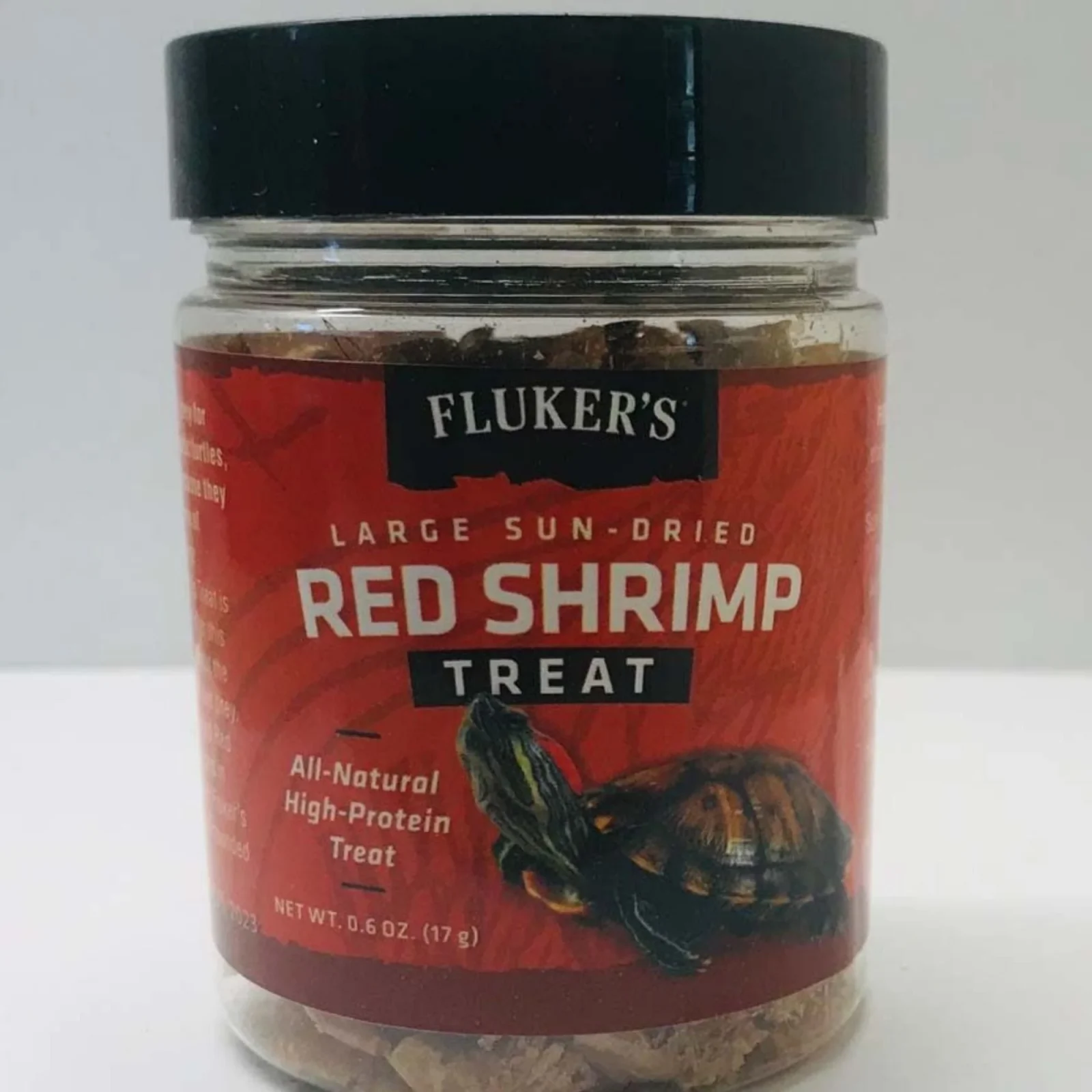 Fluker's Sun-Dried Red Shrimp Reptile Treat, 0.6 Oz
