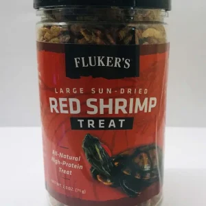 Fluker's Sun-Dried Red Shrimp Reptile Treat 1ea/2.5 oz