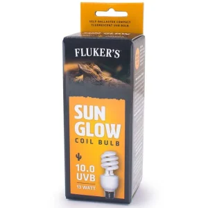 Fluker's Sun Glow 10.0 UVB Desert Coil Bulb White 1ea/13 W