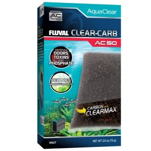 Fluval Clear-Carb for AC50 Power Filter, 2.6 oz / 75 g