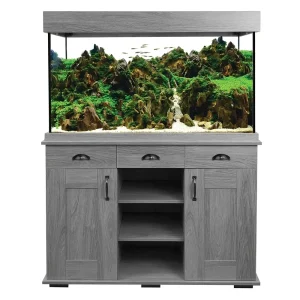 Fluval Shaker Aquarium Set, 66.5 US Gal - Gray
