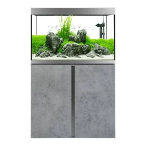 Fluval Siena Aquarium Set, 72 US Gal - Gray