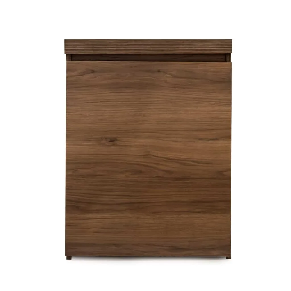 Fluval Visi-White 60P Aquarium Cabinet, 20.6 US Gal / 78 L, Walnut