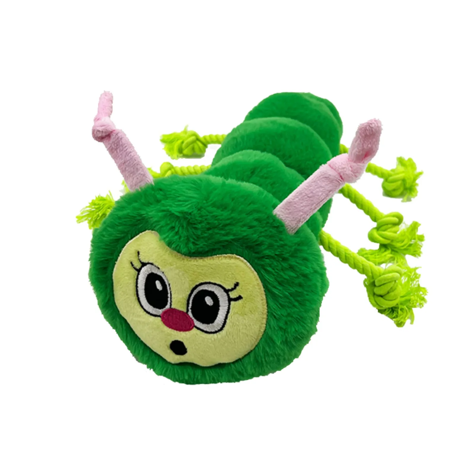 Fofos Caterpillar Spring Plush Toy for Cats