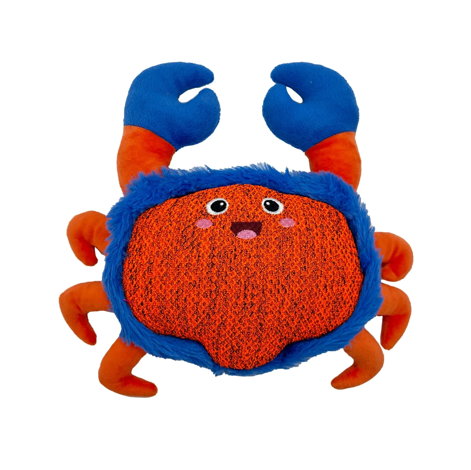 Fofos Crab Summer Plush Toy for Dogs