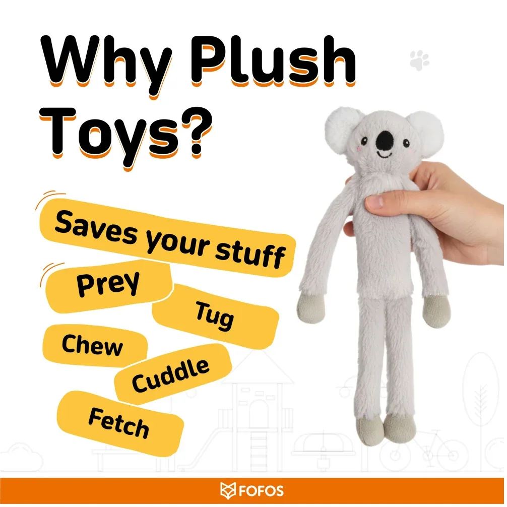 Fofos Duck and Koala Rope Tug Toy for Dogs - Image 2