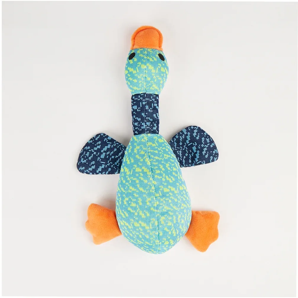 Fofos Duck Flyknit Multicolor Toy for Dogs