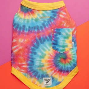 Follow Me Dog Tee in Tie Dye (FINAL SALE)