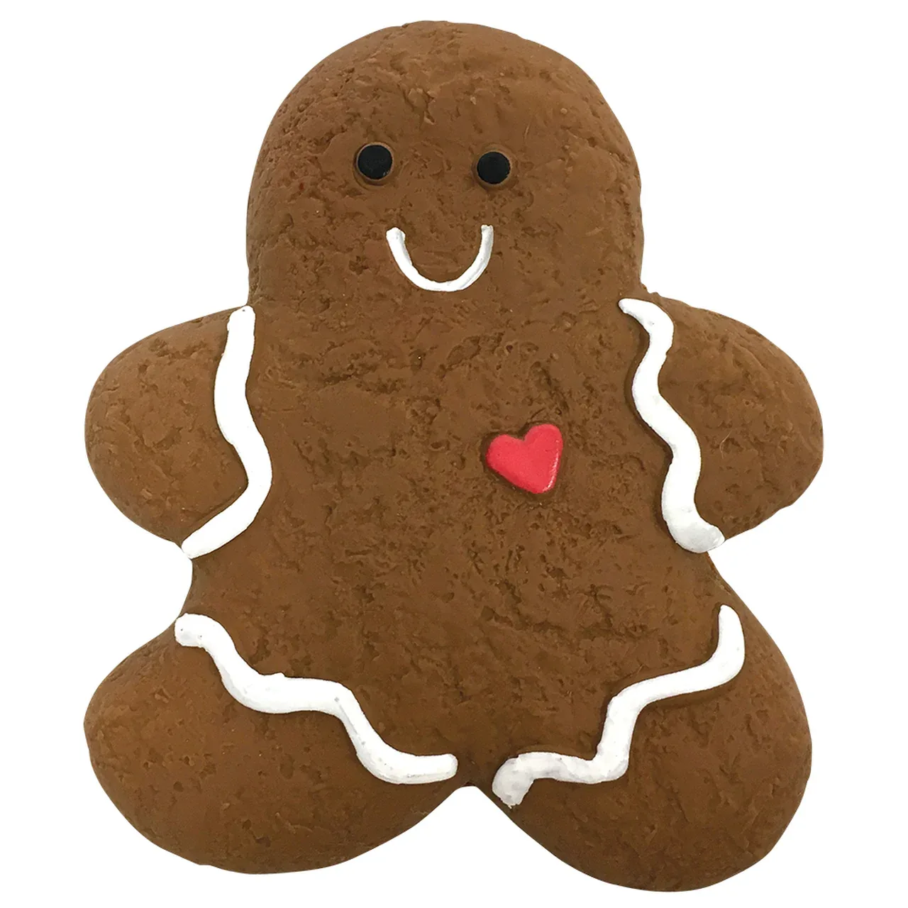 FOU FOU PET | Heart Gingie Chew Latex Toy