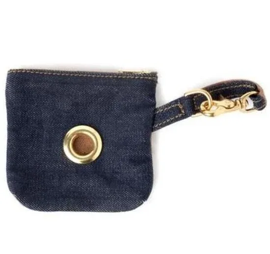 FOUND MY ANIMAL | Denim Poop Bag Pouch