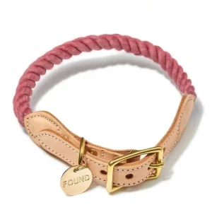 FOUND MY ANIMAL | Rope Collar in Nantucket Red (FINAL SALE)