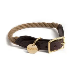 FOUND MY ANIMAL | Rope Collar in Natural (FINAL SALE)