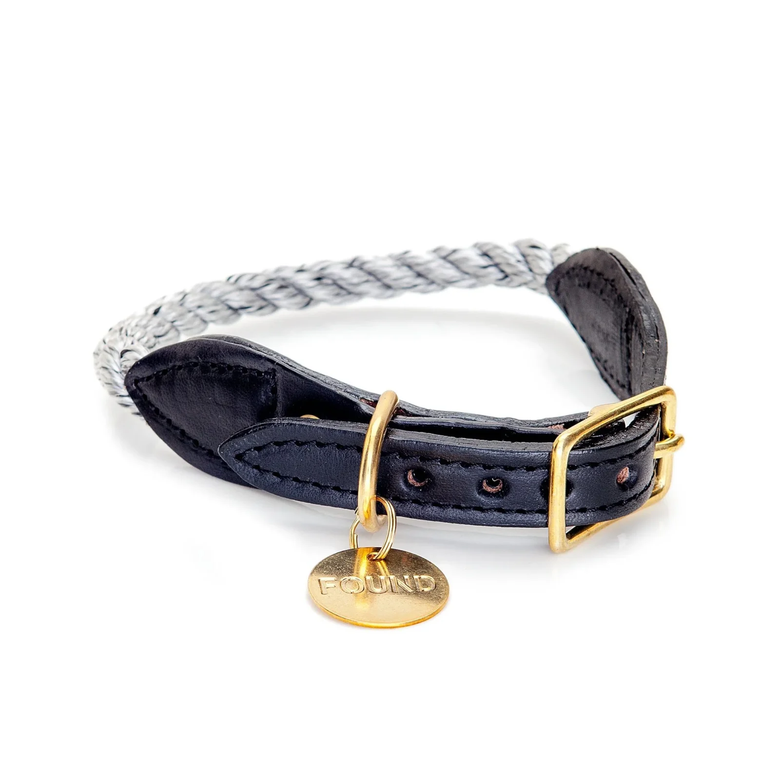 FOUND MY ANIMAL | Rope Collar in Silver