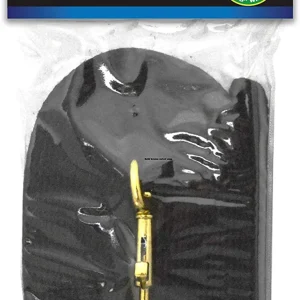 Four Paws Cotton Web Dog Lead Black, 1ea/10 Foot
