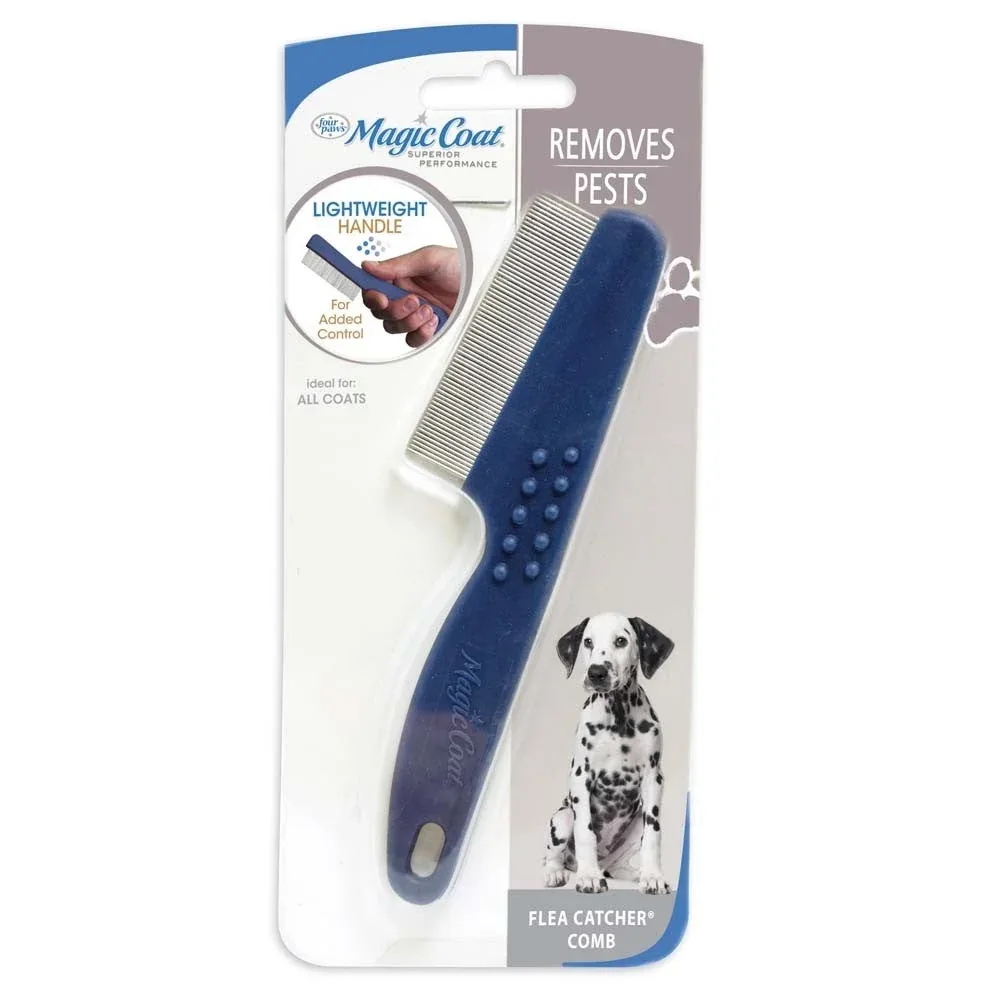 Four Paws Flea Comb Single Row of Teeth