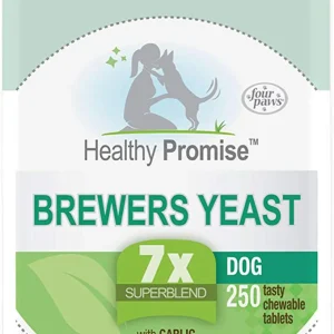 Four Paws Healthy Promise Brewers Yeast for Dogs 1ea/4.85 oz 250 ct