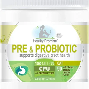 Four Paws Healthy Promise Pre Probiotic Soft Dog Chew Chicken Flavor 90ct