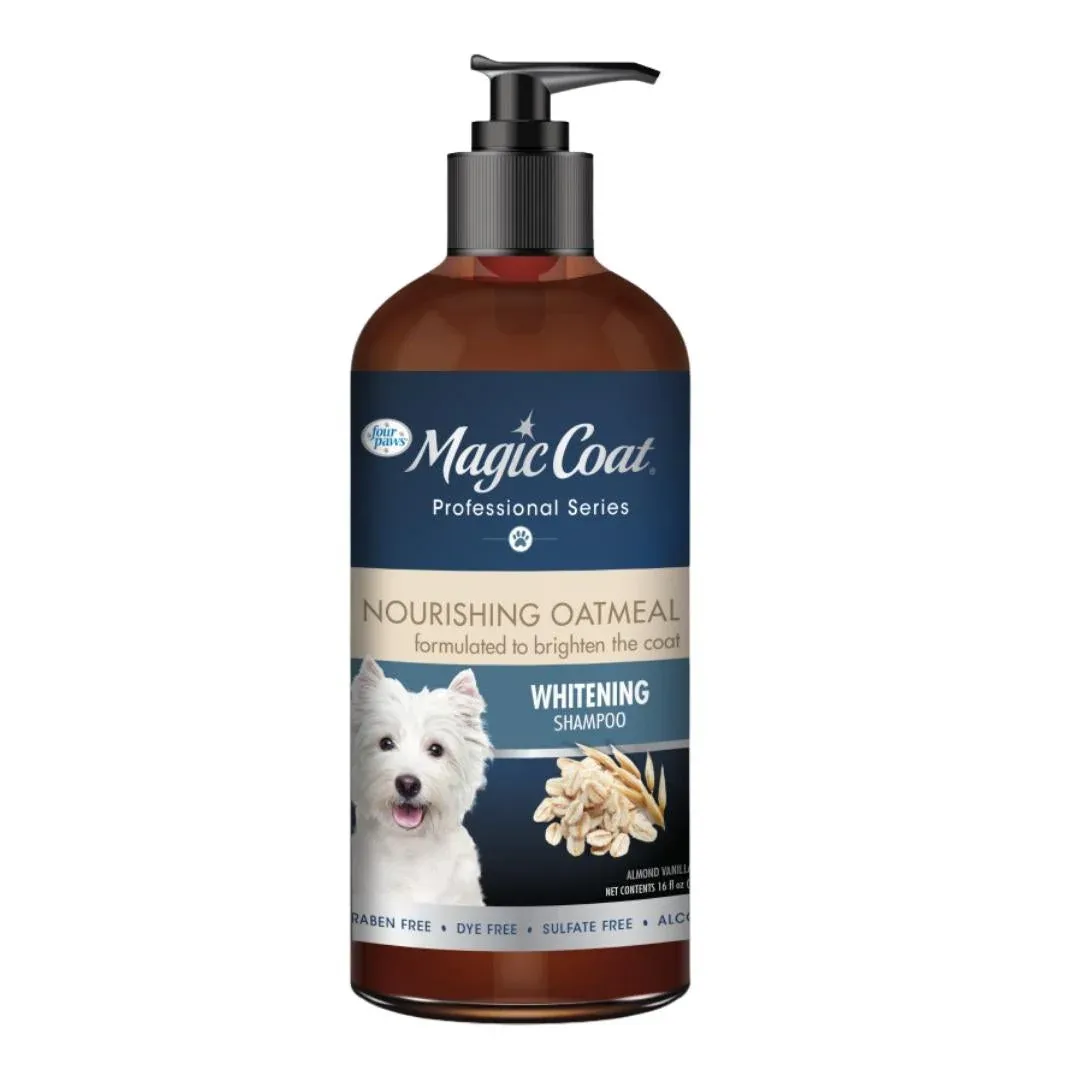 Four Paws Magic Coat Professional Series Nourishing Oatmeal Whitening Dog Shampoo Almond Vanilla, 1ea/16 oz 1 ct