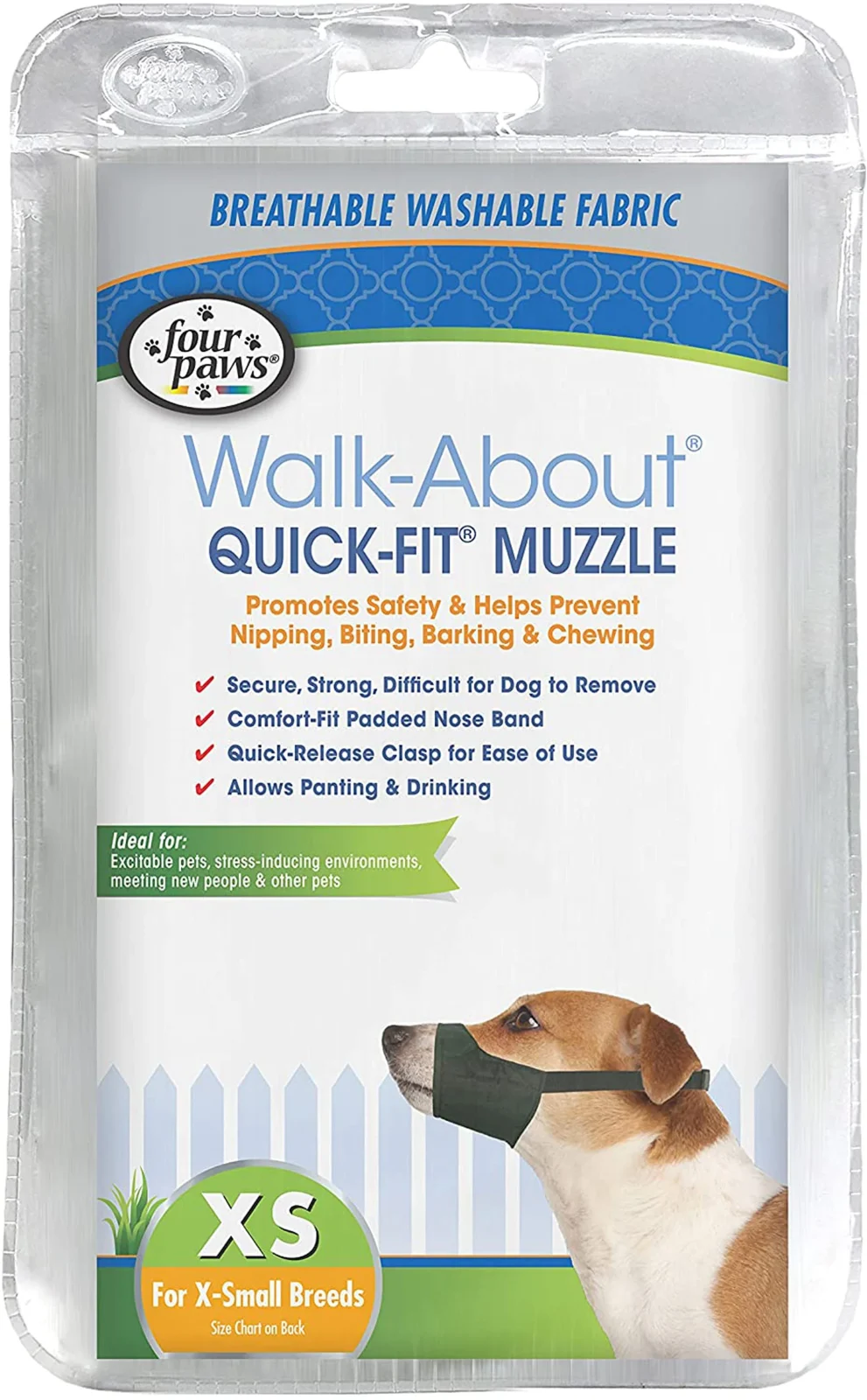 Four Paws Quick Fit Muzzle Size 1