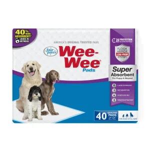 Four Paws Super Absorbent Wee Wee Pads 40ct