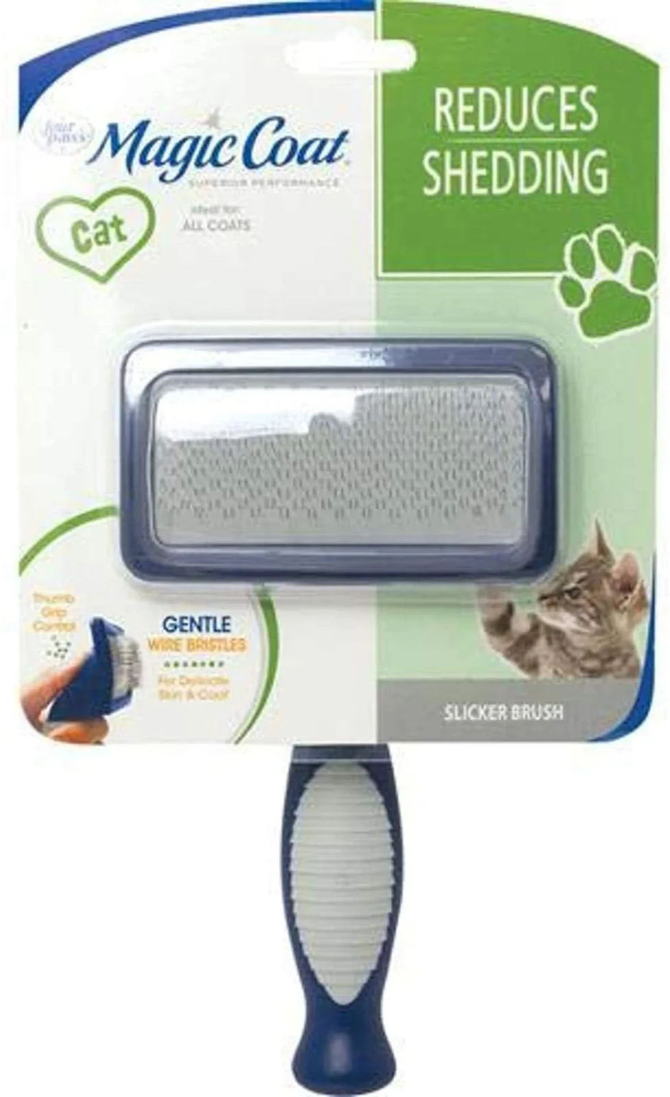Four Paws Ultimate Touch Slicker Wire Brush for Cats Gentle