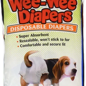Four Paws Wee Wee Disposable Diapers Large/Extra Large 12pk