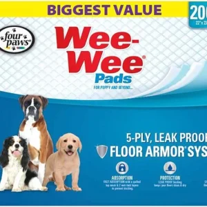 Four Paws Wee Wee Pads Box 200pk