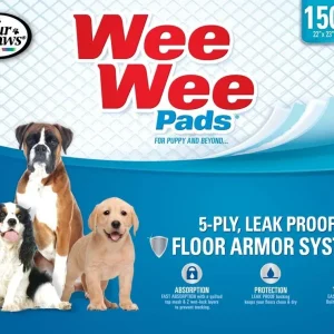 Four Paws Wee Wee Pads Bulk 150pk
