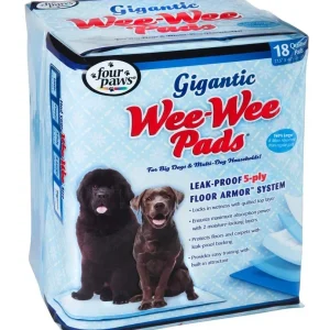 Four Paws Wee Wee Pads Gigantic 18pk