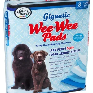 Four Paws Wee Wee Pads Gigantic 8pk
