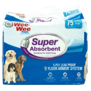 Four Paws Wee Wee Pads Super Absorb 75ct
