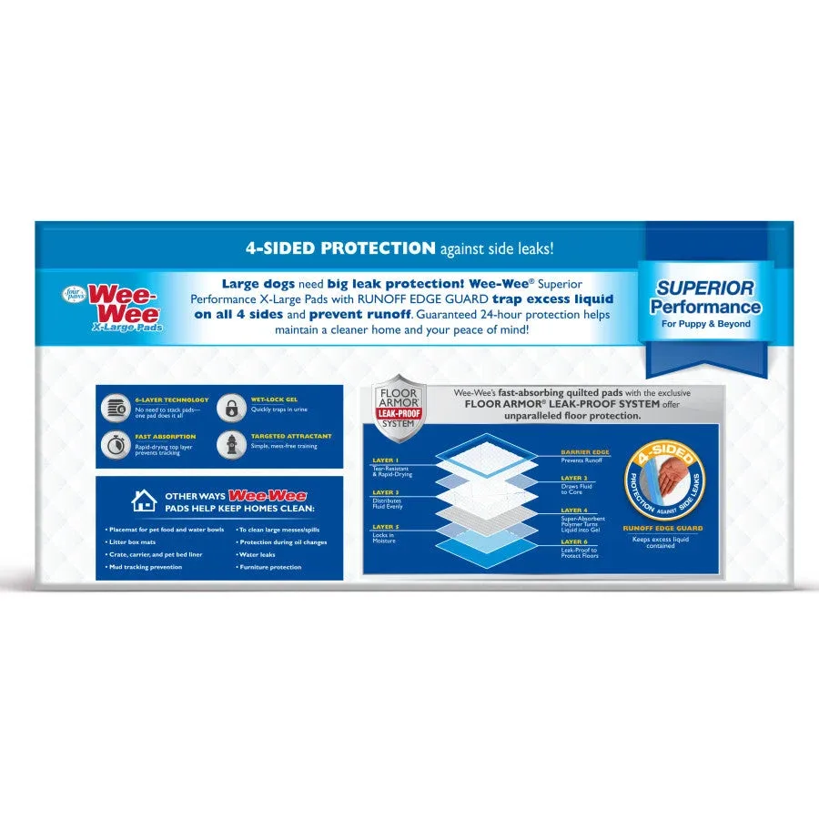 Four Paws Wee Wee Pads X-Large Pad 40pk - Image 2