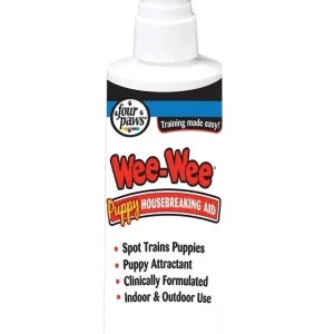 Four Paws Wee Wee Puppy Housebreaking Aid Pump Spray 8oz
