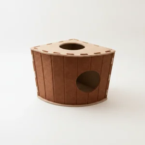Four-Season Felt Fan-Shaped Cat Villa