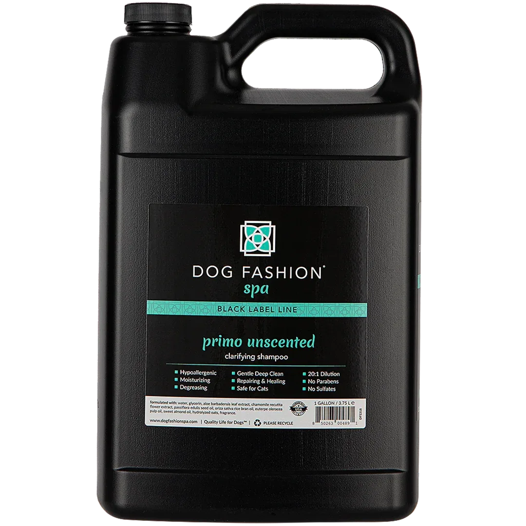 Fragrance-Free Primo Clarifying Shampoo Gallon by Dog Fashion Spa