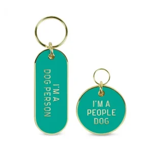 FRED & FRIENDS | Dog Person Tag and Keychain (FINAL SALE)