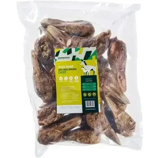 Freeze-Dried Duck Head Dog Chews - Peak Vitality Dental Care | Momentum
